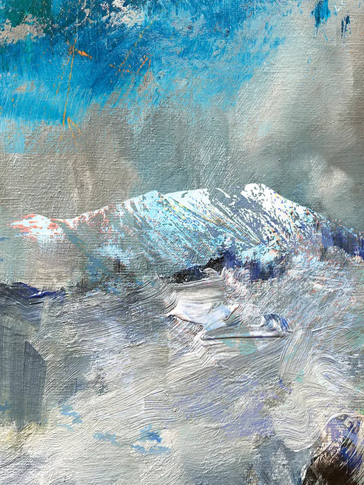 Blencathra and Gategill Fell Top  - Lake District Poster Print