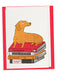 Bookshop Dog Card
