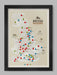 British Racecourses map poster. All jumps, flat and mixed venues