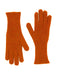 orange wool gloves