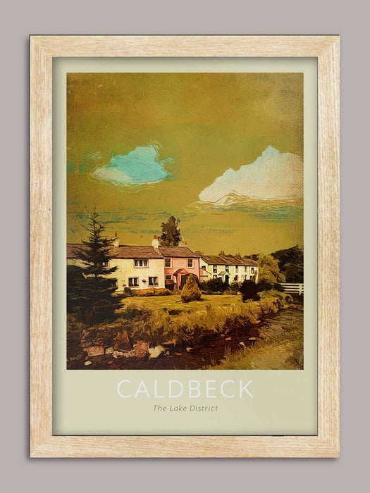 Caldbeck Village Poster Print