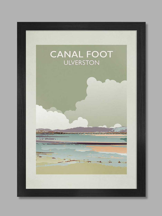 Canal Foot - Ulverston Poster Print