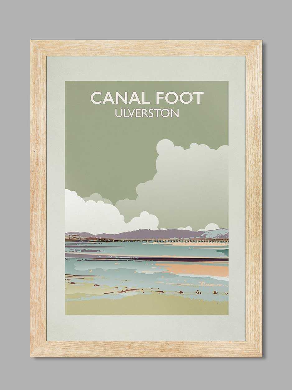Canal Foot - Ulverston Poster Print