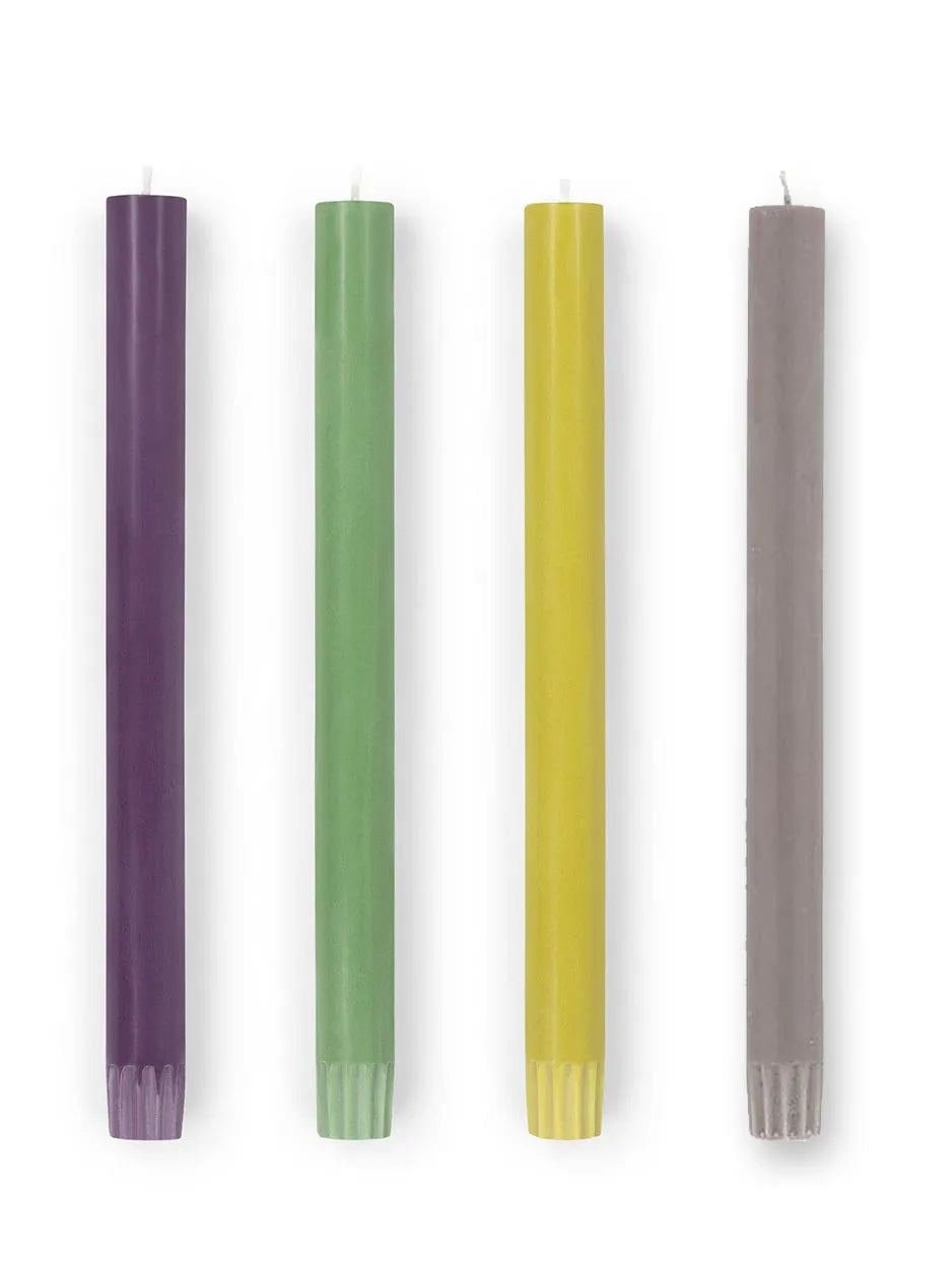 Dinner candles - mix and match