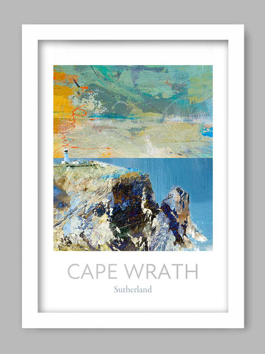 Cape Wrath, Scotland's most north westerly point. Poster print