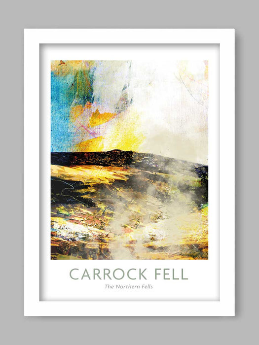 Carrock Fell - Abstract Poster Print Posters The Northern Line 