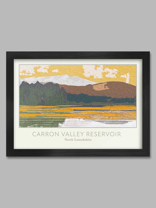 Carron Valley Reservoir Poster Print