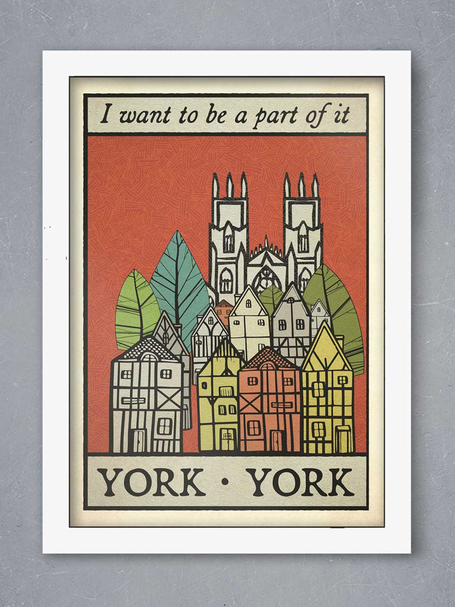 City of York Poster Print
