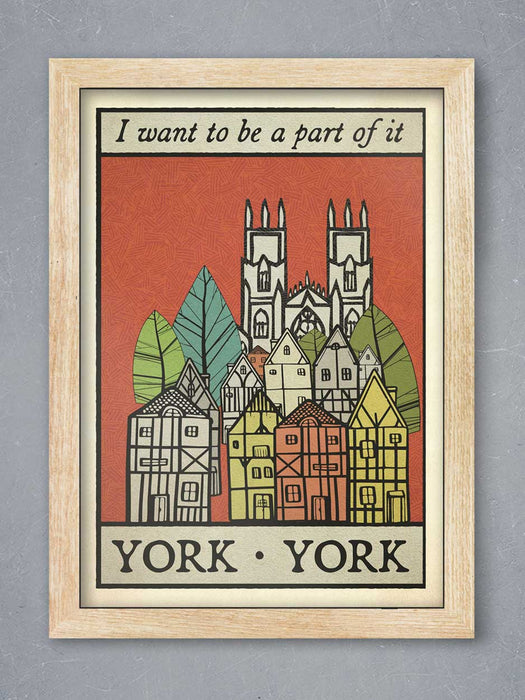 City of York Poster Print