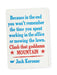 climb the mountain quote card