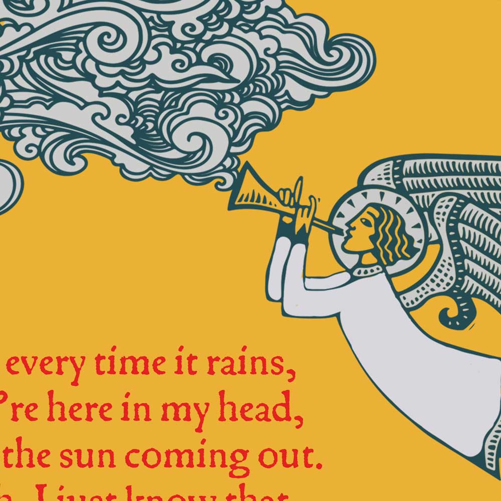 Cloudbusting Music Poster Print