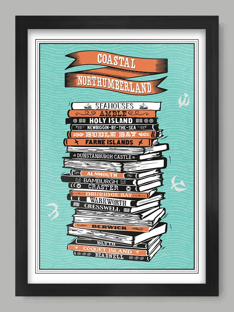 Coastal Northumberland Print. The beautiful Northumberland Coast offers some of England's most scenic locations.