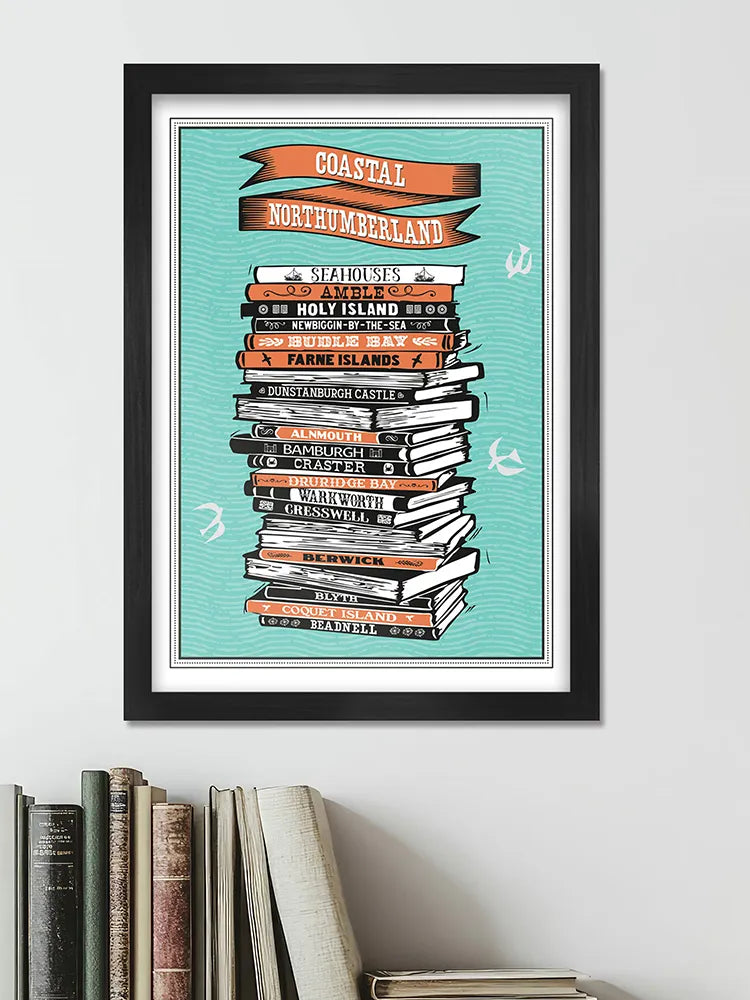 Coastal Northumberland Print. The beautiful Northumberland Coast offers some of England's most scenic locations.