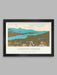 Coniston Water retro styled poster print. of Swallows and Amazons