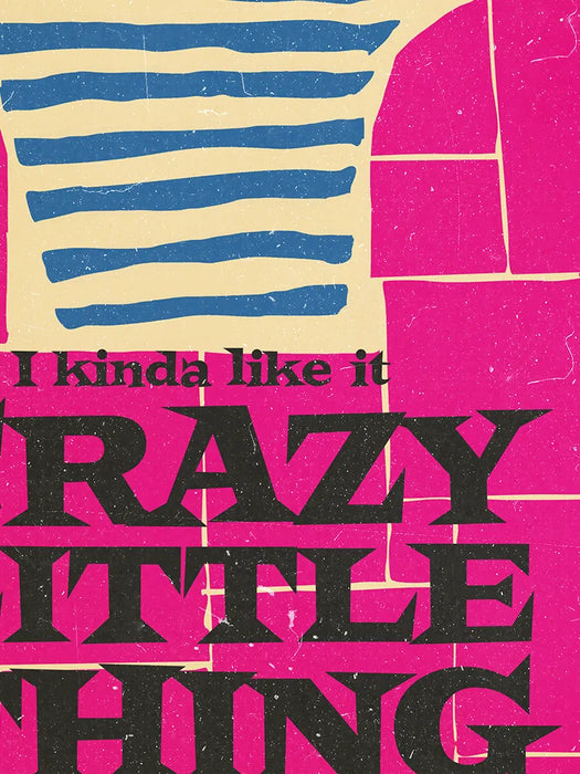 Crazy Little Thing Called Love - Music Poster print