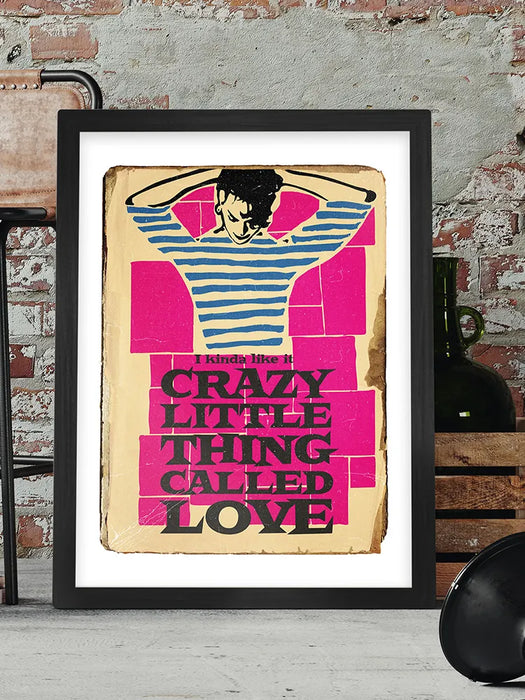 Crazy Little Thing Called Love - Music Poster print