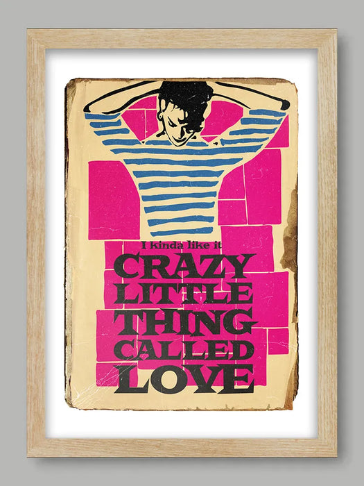 Crazy Little Thing Called Love - Music Poster print