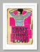 crazy little thing called love poster print