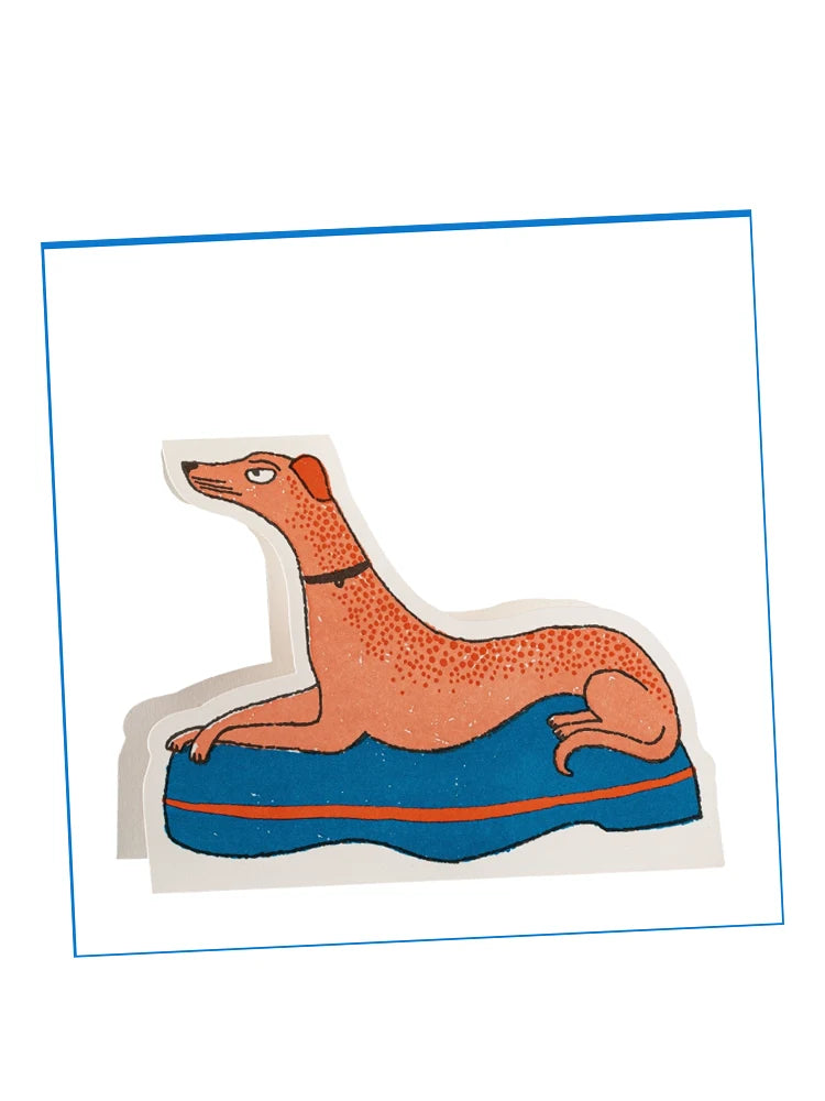 crossed paws card