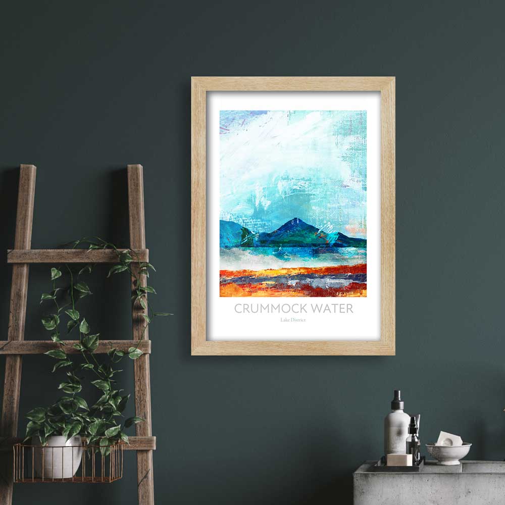 Crummock Water - Lake District Poster Print. The Lakes scene.. lakes scenic poster
