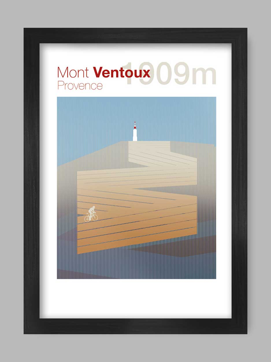 Cycling Climbs - Print Bundle Posters TNL 