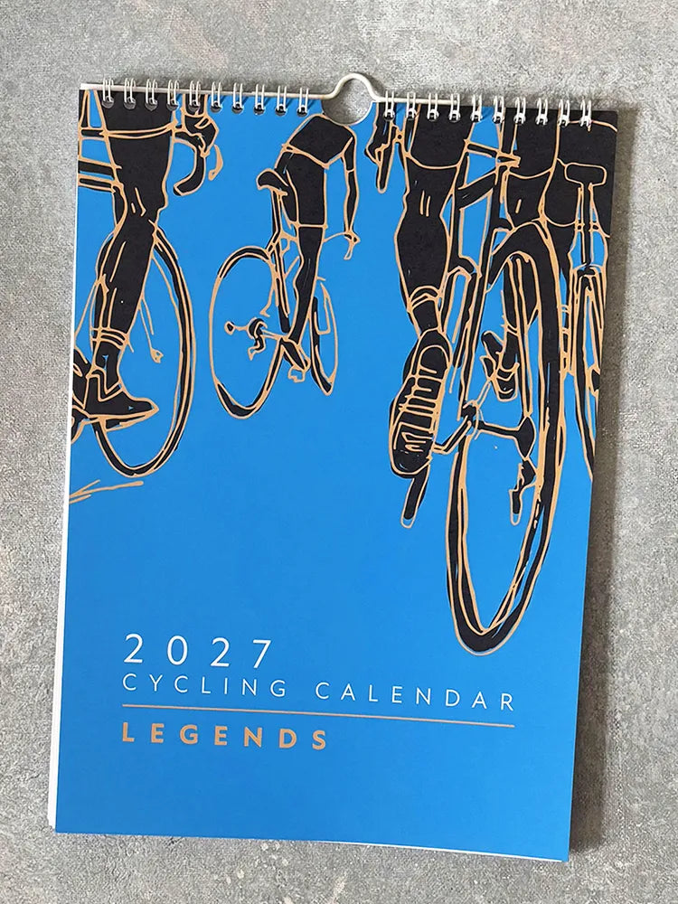 Our limited edition 2027 cycling calendar is now available. Get in quickly as they won't be around for long!