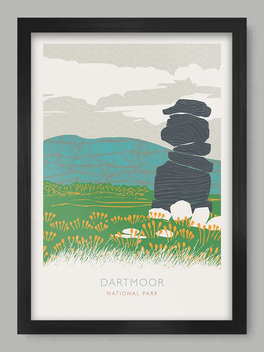 Dartmoor National Park - Poster Print
