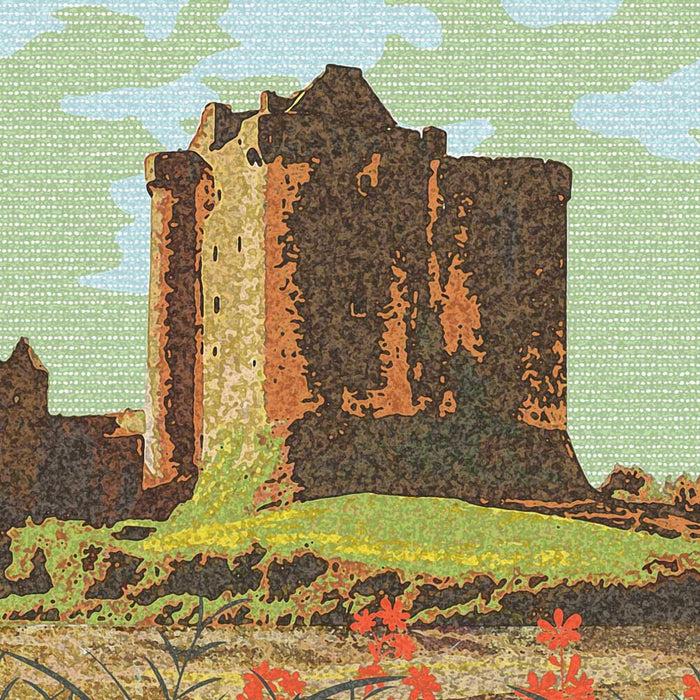Doune Castle Poster print