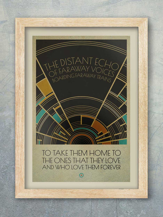 Down in The Tube Station - Music Poster Print