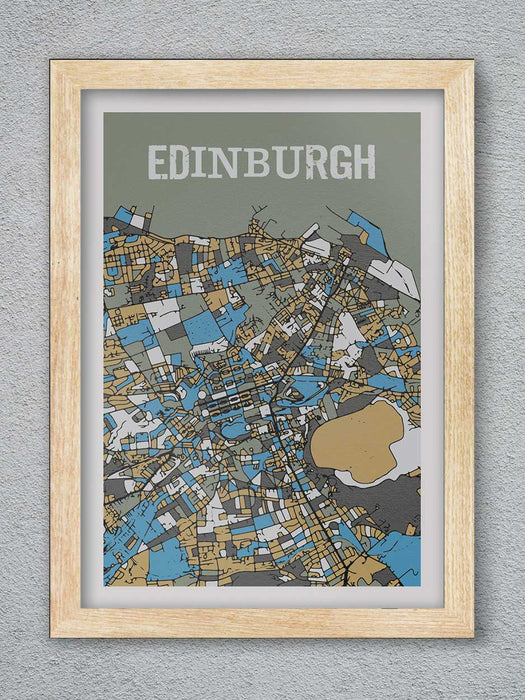 Edinburgh Street Art - Poster print