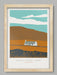 Eglwys Y Grog - Poster Print. Situated on the foothills of Mwnt, Eglwys Y Grog has been in place since the 13th century.