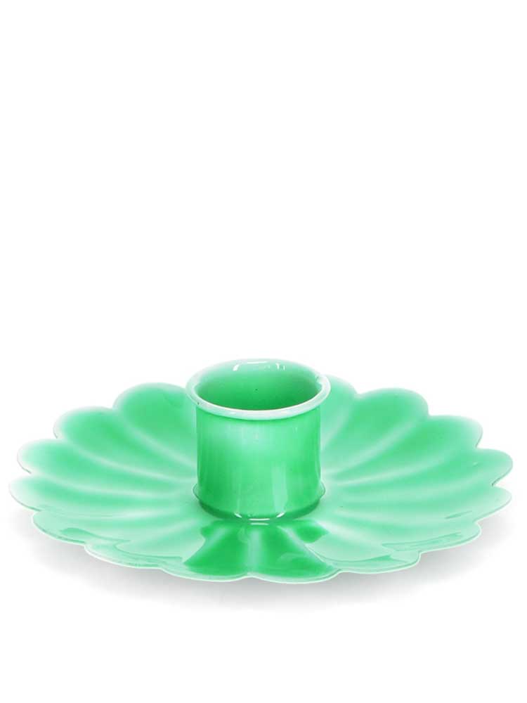 Enamel Flower Candle Holder classic homeware REX Green 