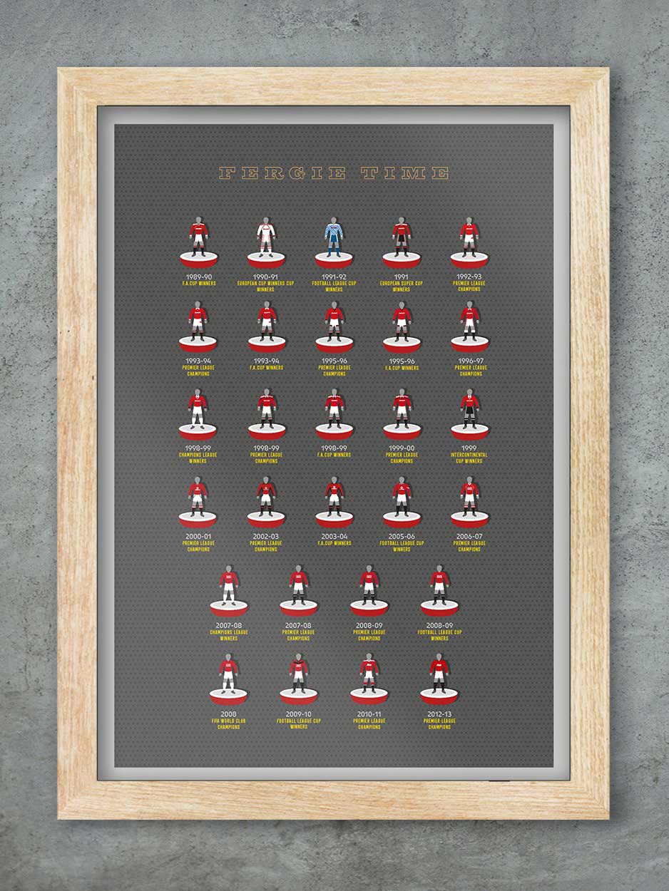 Fergie Time - Manchester United print