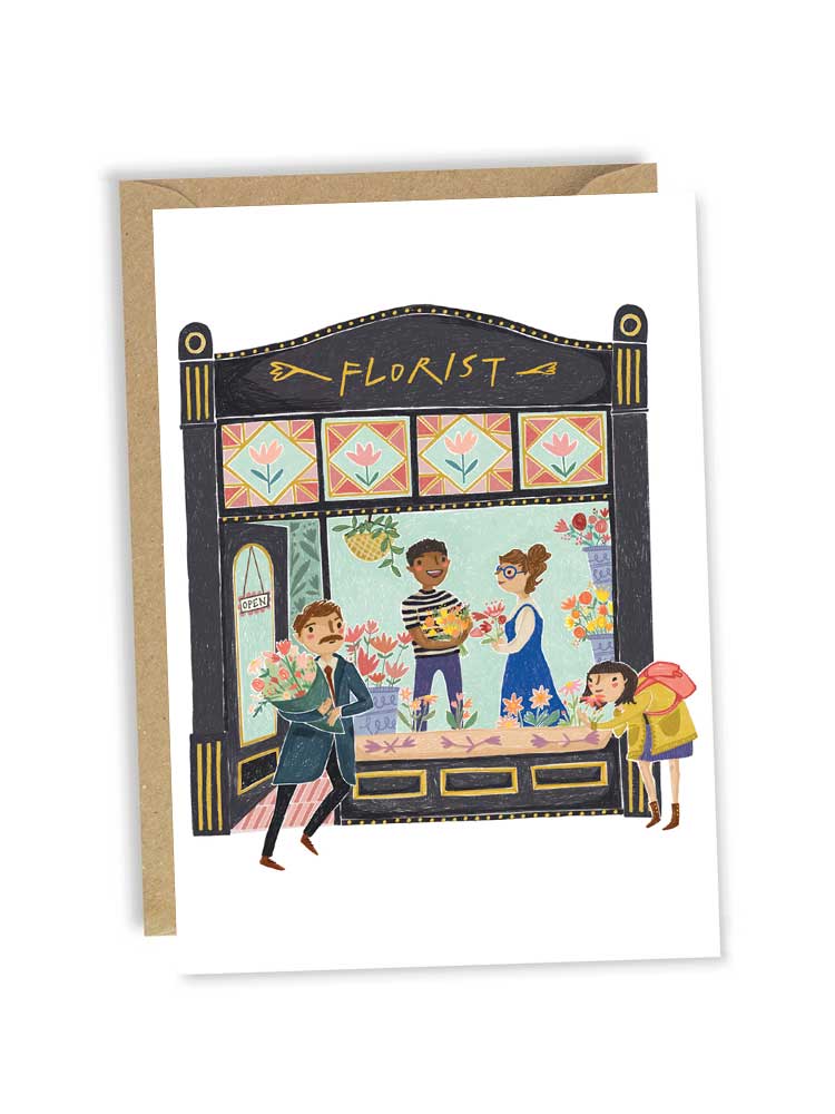 florist shop card