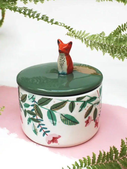 secret garden fox jar