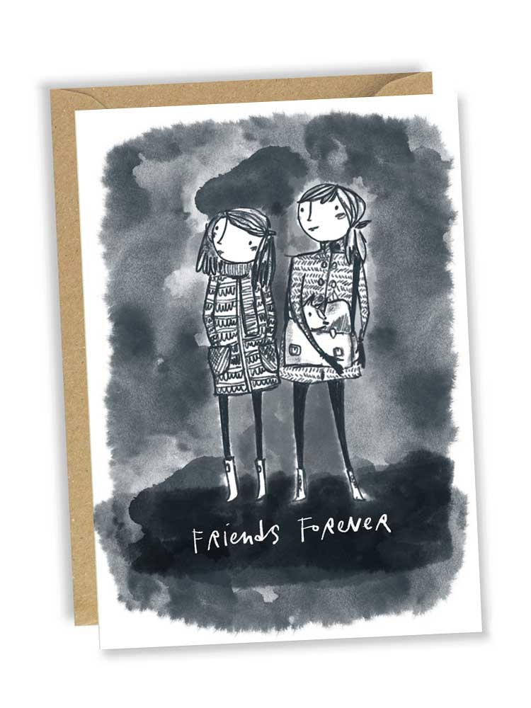 friends forever card