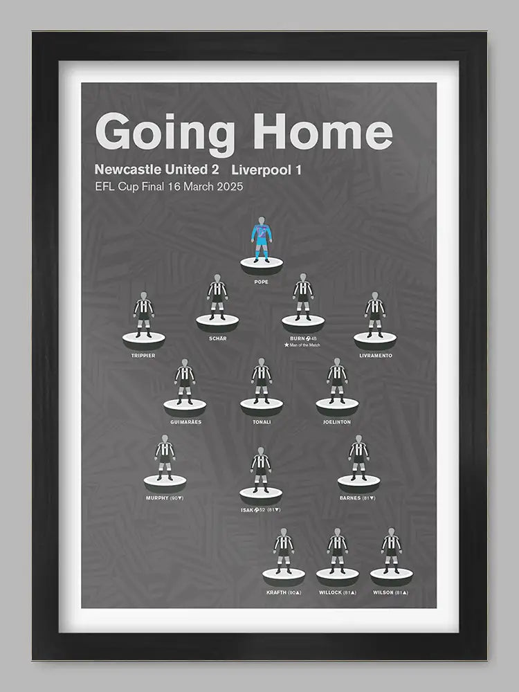 newcastle united poster print