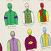 Grand National winners poster print with owner's racing silks. Red Rum, Mon mome