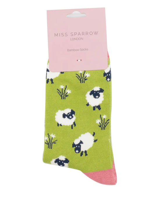 miss sparrow sheep socks 