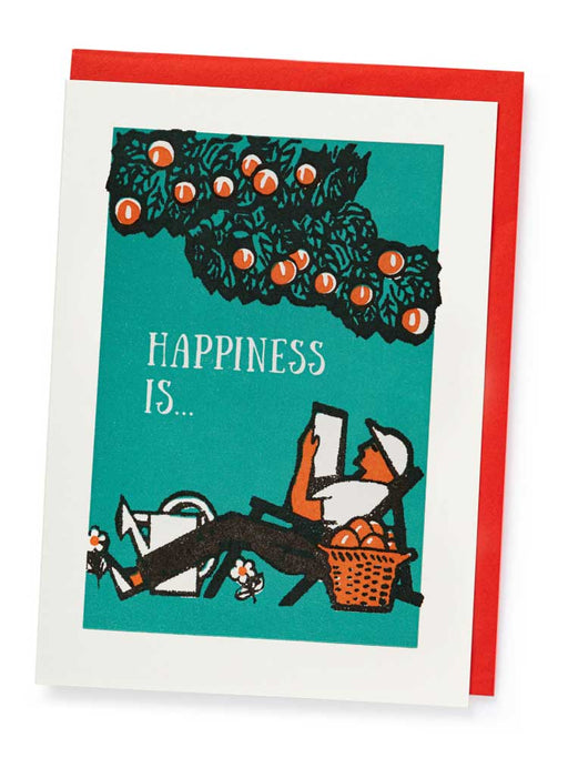 happiness is card