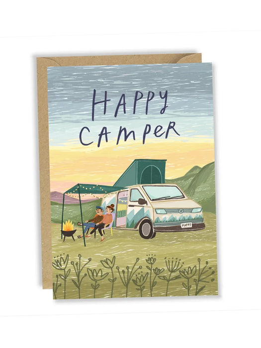 Happy Camper - Greeting Card