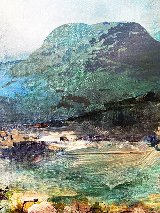 Harrison Stickle and Stickle Tarn  - Lake District Poster Print