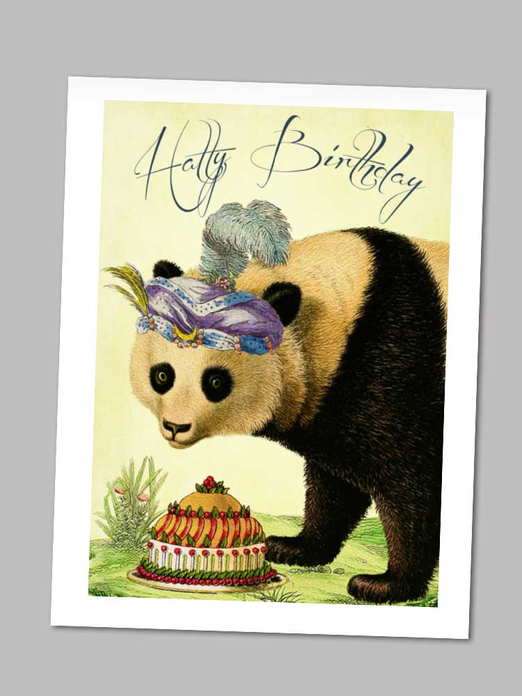 hello panda card