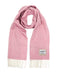 Heritage Wool Herringbone Rose Pink Scarf sale Eurostick 
