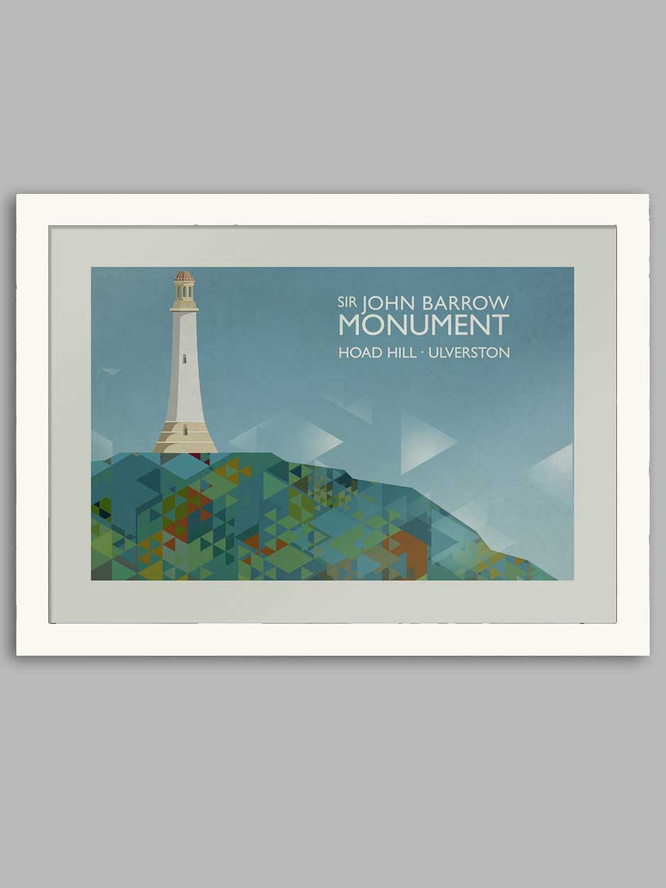 Hoad Hill & The Monument Poster Print