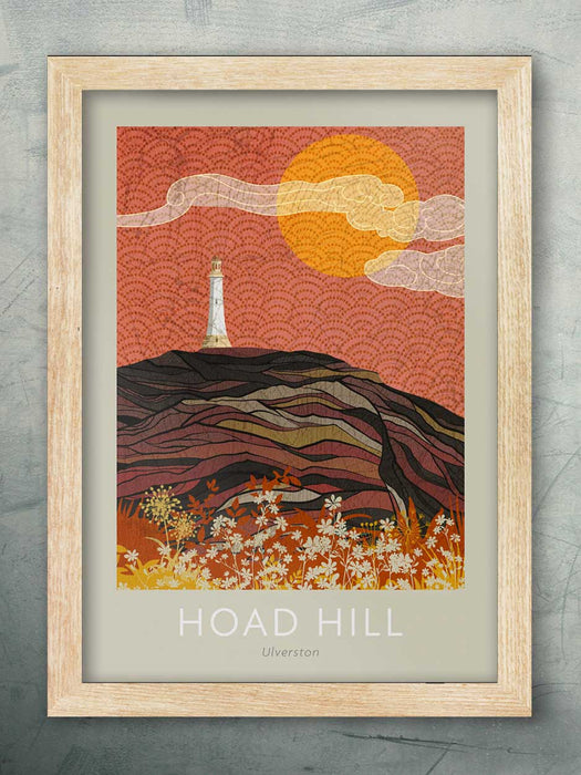 Hoad Hill, Ulverston - poster print
