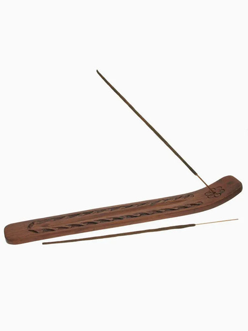 wooden incense holder