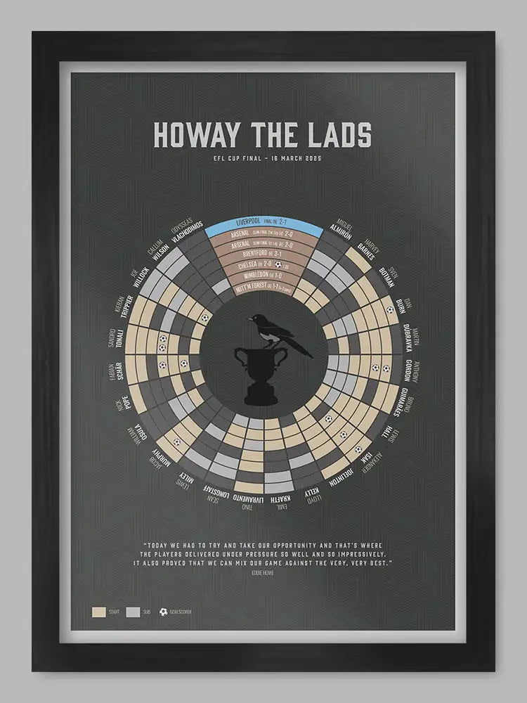 newcastle united poster print