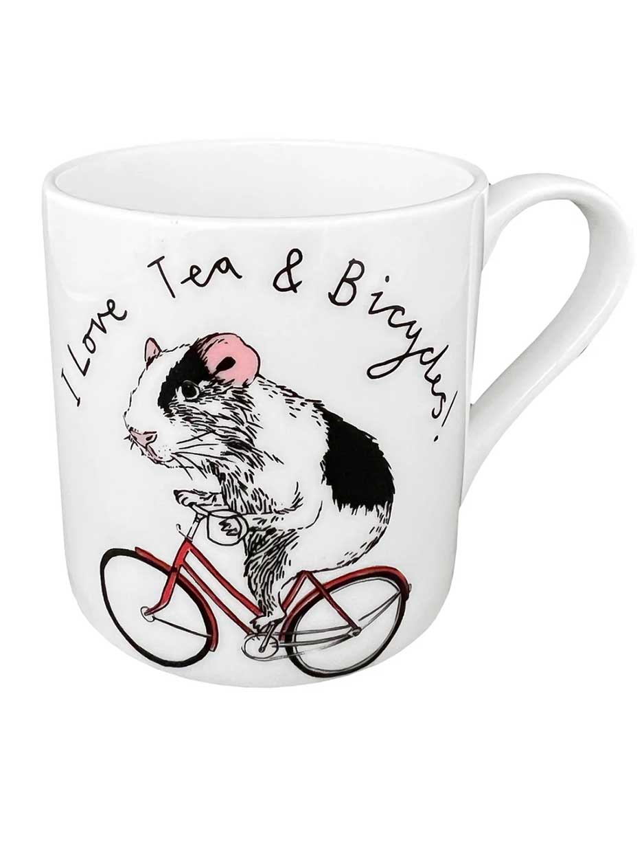 I love tea & bicycles 
