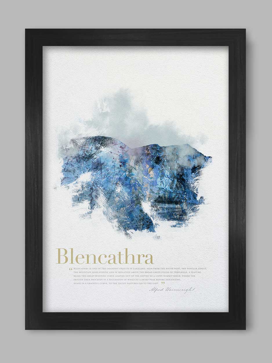 In Wainwrights Words Lake District Posters - Print Bundle Posters TNL 